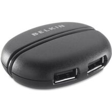 USB-хаб BELKIN USB Travel Hub Black (F4U029cwP)