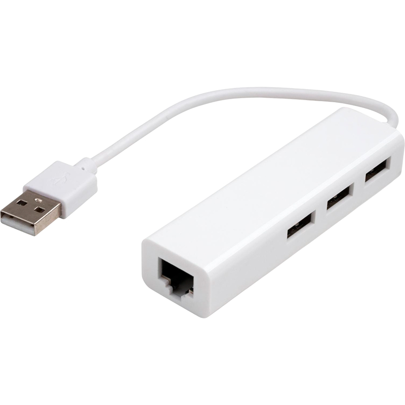 Док-станция VINGA 4-in-1 White (VCP2H3USB2LANWH) Тип док-станция