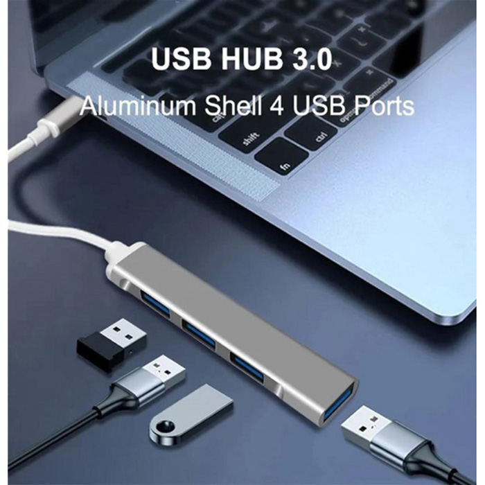 USB-хаб DYNAMODE 6-in-1 USB-C/USB-A to 1xUSB3.0, 3xUSB2.0 (DM-UH-311AC) Интерфейс подключения USB Type-C