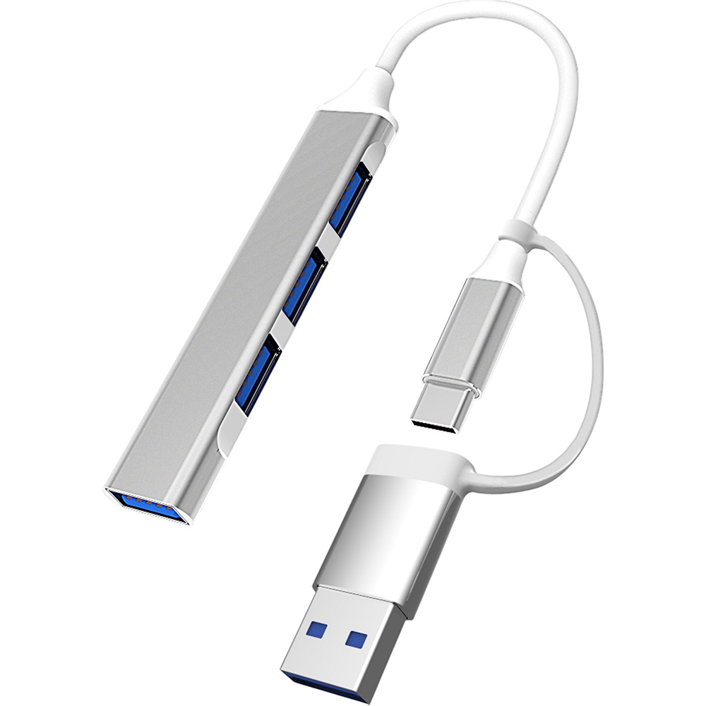 USB-хаб DYNAMODE 6-in-1 USB-C/USB-A to 1xUSB3.0, 3xUSB2.0 (DM-UH-311AC)