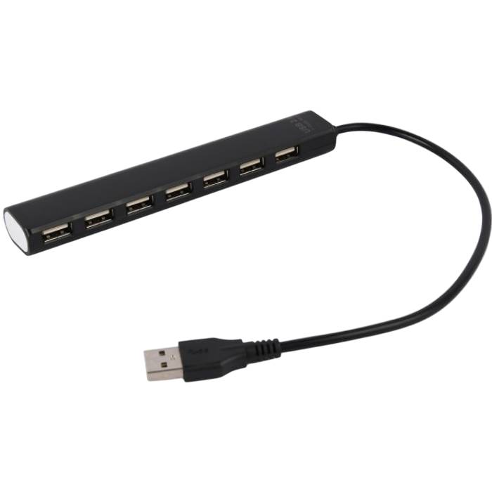 USB-хаб GEMBIRD 7 x USB 2.0 Black (UHB-U2P7-04)