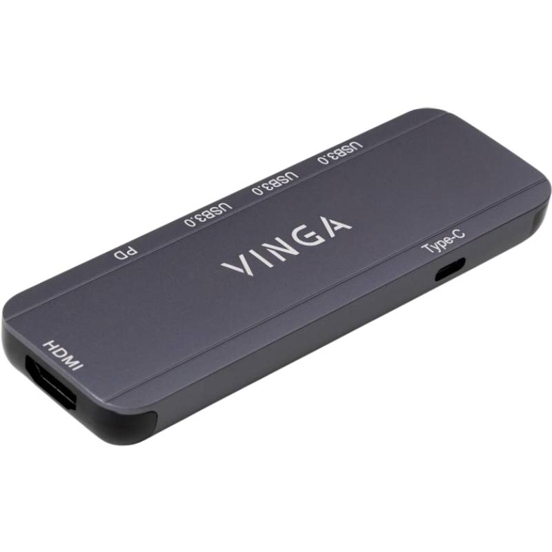 Док-станция VINGA USB-C 3.1 to HDMI (VHYC6FC) Тип питания пассивный