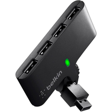 USB хаб Belkin Swivel Hub Black USB 2.0 (F4U056cw)