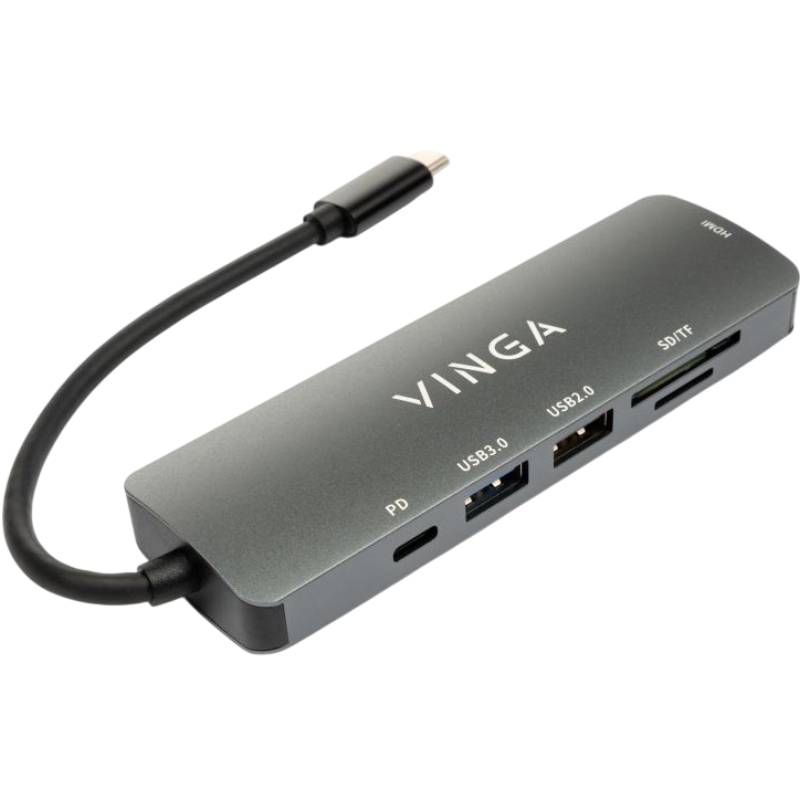 Док-станция VINGA 6 in 1 (VHC6) Тип питания пассивный