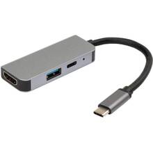 Док-станція VINGA HUB Type-C to 4K HDMI+USB3.0+PD (VCPHTC3AL)