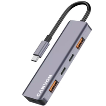 USB-хаб CANYON DS-18 Grey (CNS-TDS18)