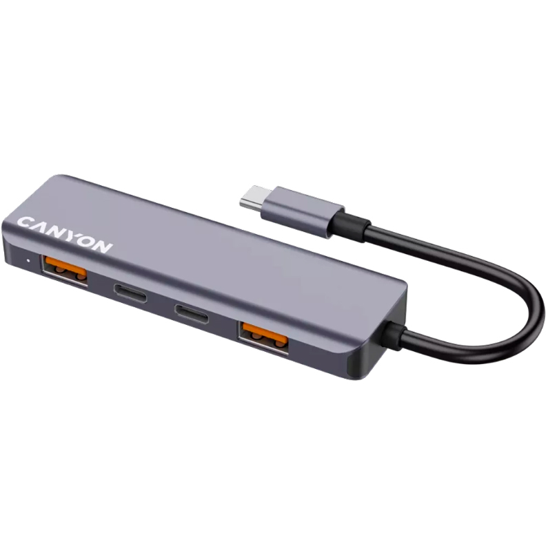 USB-хаб CANYON DS-18 Grey (CNS-TDS18) Тип USB-хаб