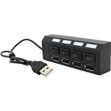 USB-хаб VOLTRONIC High Speed Black (YT-HWS4HS-B)