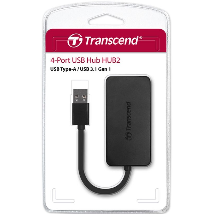 Фото USB-хаб TRANSCEND TS-HUB2K Black