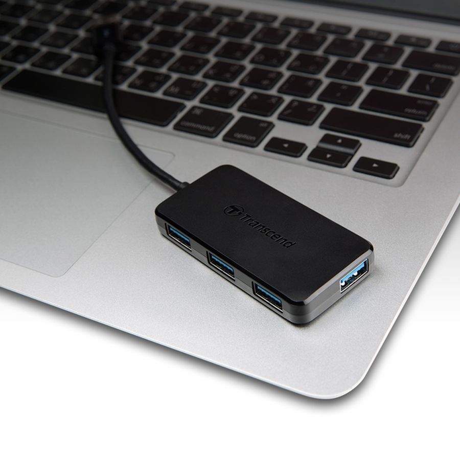 USB-хаб TRANSCEND TS-HUB2K Black Інтерфейс підключення USB Type-A