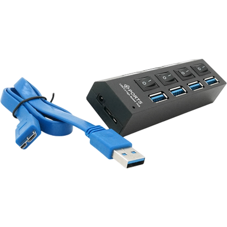 USB-хаб VOLTRONIC (YT-3H4S/1TB) Тип USB-хаб