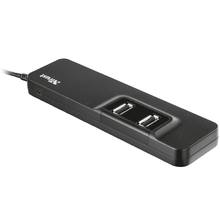 USB-хаб TRUST Oila 7 Port USB 2.0 (20576) Количество разъемов USB Type-A 7