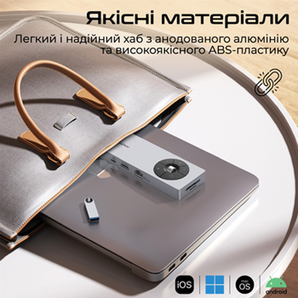 Фото Док-станция PROMATE comandhub-pro Grey