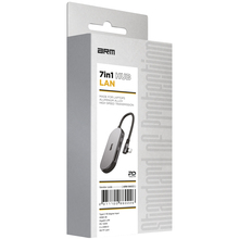 Док-станція ARMORSTANDART USB-C Angle Type-C to HD4K+LAN+PD+2USB+TF/SDcard Grey (ARM86022)