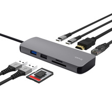 Док-станція TRUST Dalyx 8in1 Gray (25672)