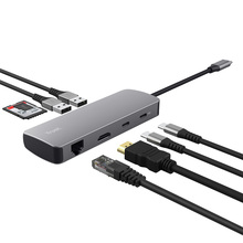 Док-станція TRUST Dalyx 8in1 Gray (25672)