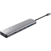 Док-станція TRUST Dalyx 7in1 Gray (25661)