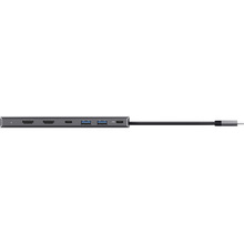 Док-станція TRUST Dalyx 7in1 Gray (25661)