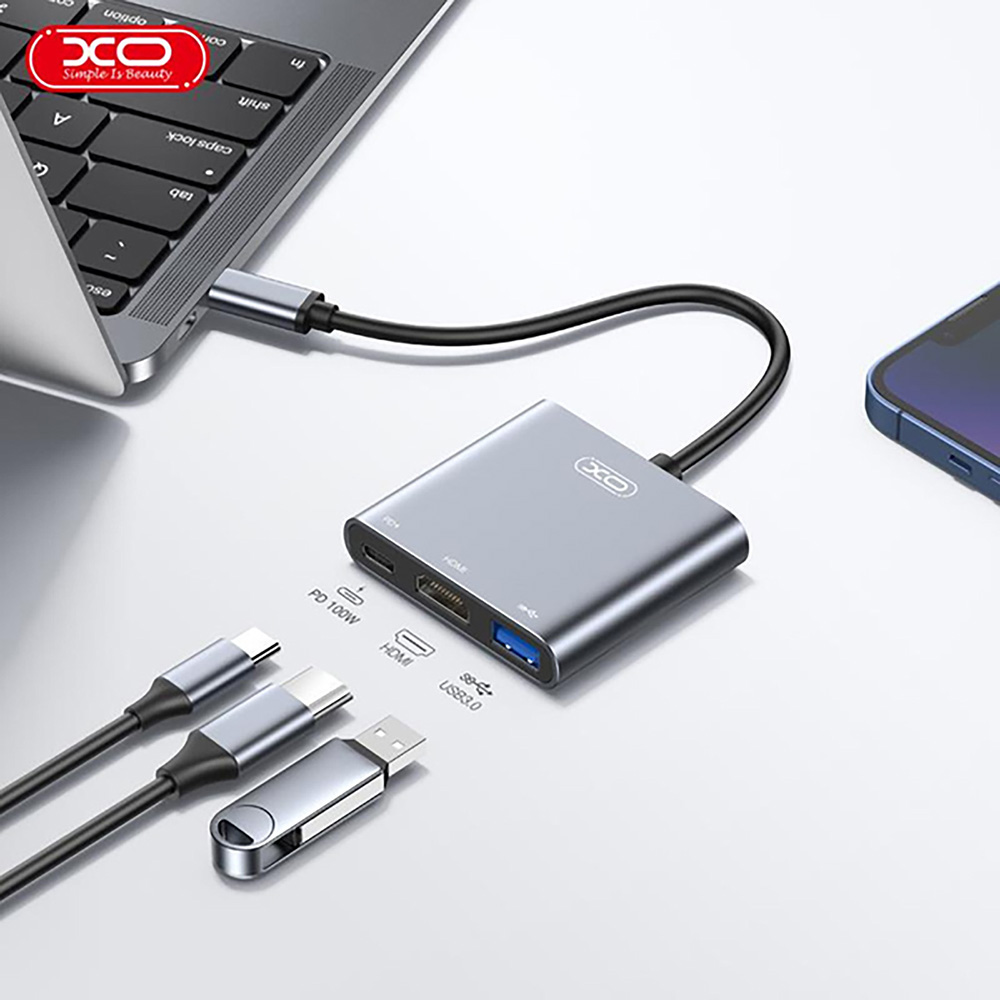 USB-хаб XO (HUB011 tranish) Тип USB-хаб