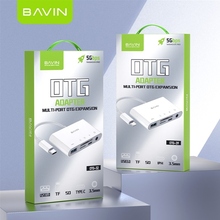 Док-станція BAVIN OTG-32 5 портів White (U-OTG-32)
