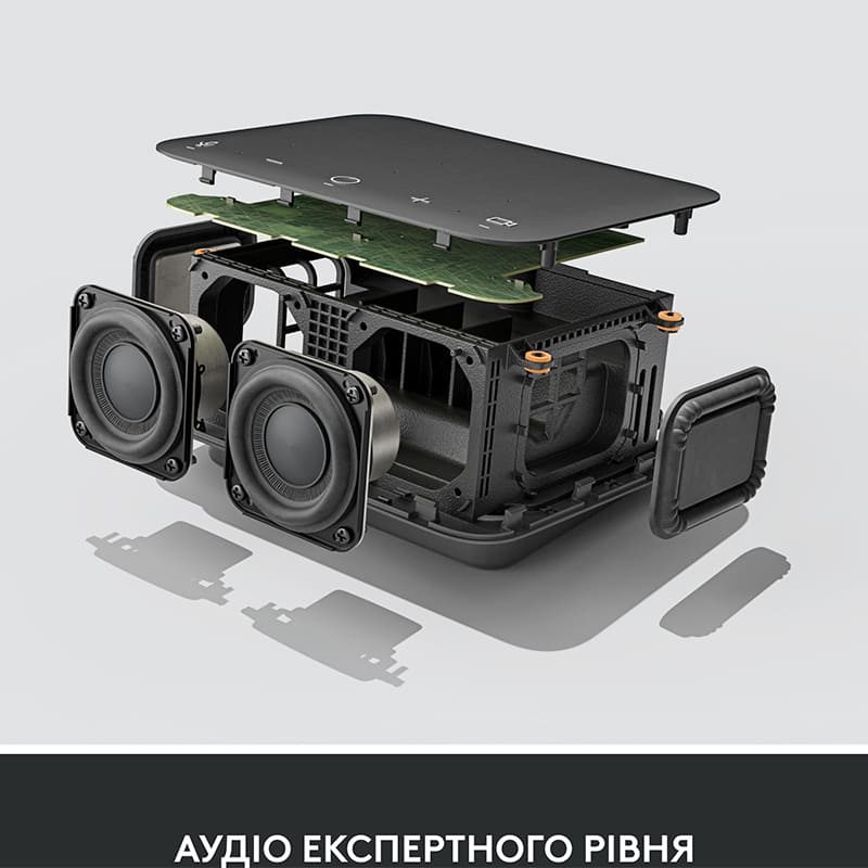 В Україні Док-станція LOGITECH Logi Dock USB-C Graphite (986-000024)