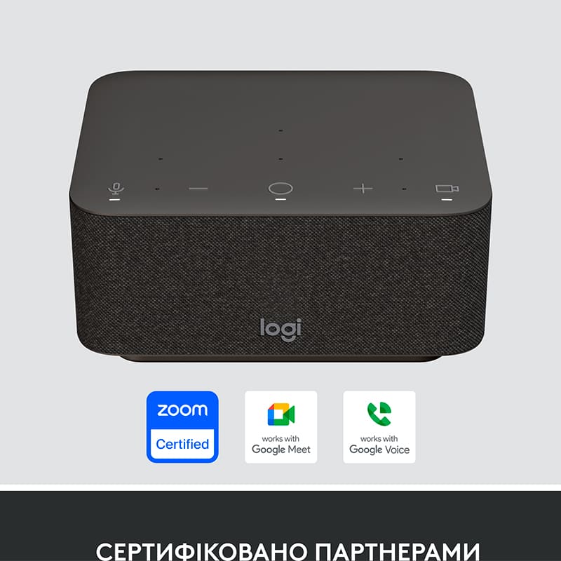 Фото Док-станція LOGITECH Logi Dock USB-C Graphite (986-000024)