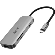 USB-хаб ACER 7IN1 Silver (HP.DSCAB.018)