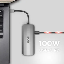 USB-хаб ACER 7IN1 Silver (HP.DSCAB.018)