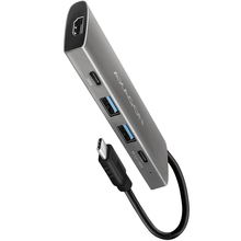 Док-станція AXAGON 5in1 Grey (HMC-5G2)