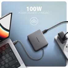 Док-станція AXAGON 5in1 Grey (HMC-5HL)