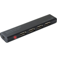 USB-хаб DEFENDER Quadro Promt Black (83200)