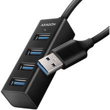 USB-хаб AXAGON SuperSpeed USB-A MINI USB-A Black (HUE-M1A)