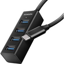 USB-хаб AXAGON SuperSpeed USB-C MINI USB-C Black (HUE-M1C)