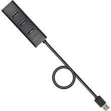 USB-хаб AXAGON USB3.0 CHARGING MicroUSB Charging Black (HUE-S2BL)