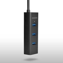 USB-хаб AXAGON USB3.0 CHARGING MicroUSB Charging Black (HUE-S2BP)