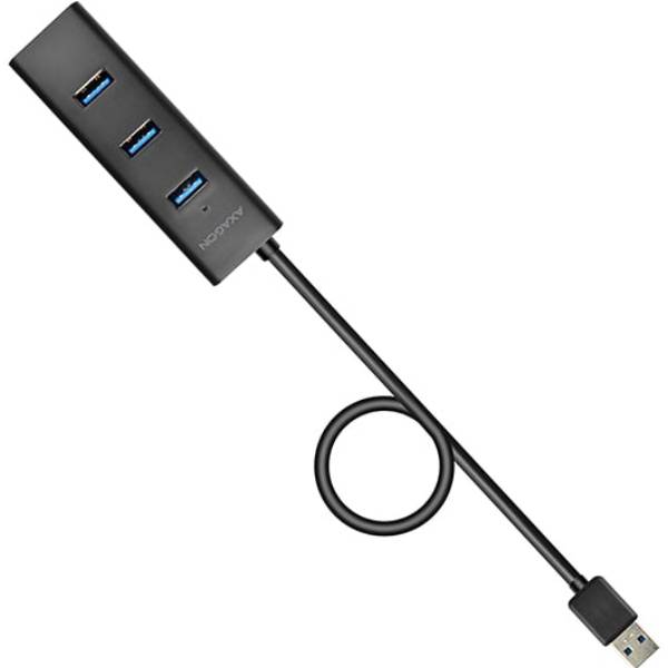USB-хаб AXAGON USB3.0 CHARGING MicroUSB Charging Black (HUE-S2BP) Інтерфейс підключення USB Type-A