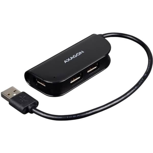 USB-хаб AXAGON HUSB READY USB-A Black (UE-X4B)