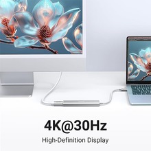 Док-станция UGREEN CM478 5-in-1 Creamy White (35580)