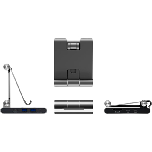 Док-станция J5CREATE Ipad 8-in-1 Grey (JTS224-N) Дополнительные разъемы HDMI