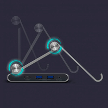 Док-станция J5CREATE Ipad 8-in-1 Grey (JTS224-N)