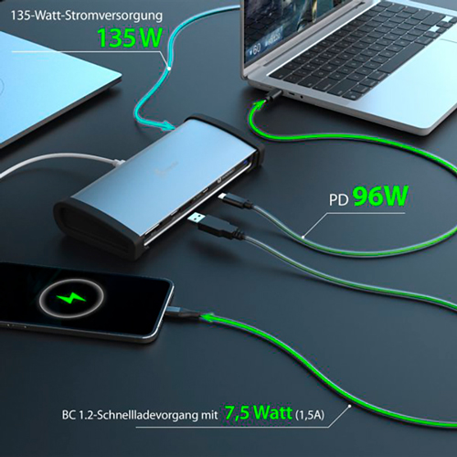 Покупка Док-станция J5CREATE 11-in-1 Grey/Black (JTD562-EN)