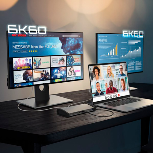 Внешний вид Док-станция J5CREATE 11-in-1 Grey/Black (JTD562-EN)