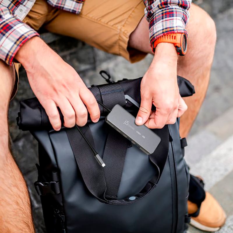 Покупка Док-станция J5CREATE 5-in-1 Space Grey (JCH453-N)