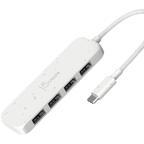 USB-хаб J5CREATE 4-in-1 Natural White (JCH341EW-N) Тип питания пассивный