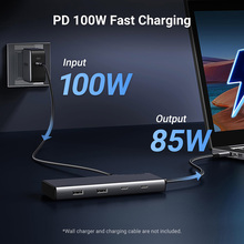 Док-станція UGREEN CM639 8-in-1Grey (35625)