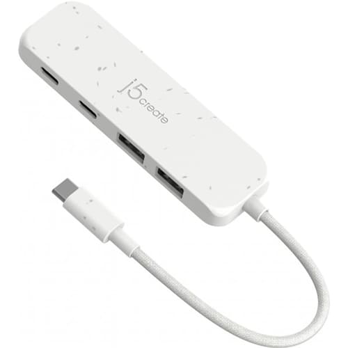USB-хаб J5CREATE 4-in-1 Natural White (JCH342EW-N)