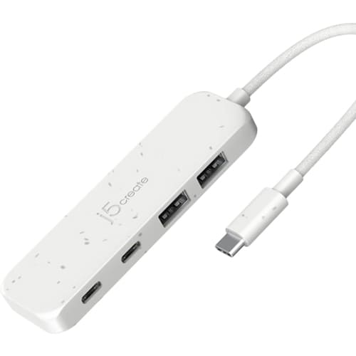 USB-хаб J5CREATE 4-in-1 Natural White (JCH342EW-N) Тип живлення пасивний
