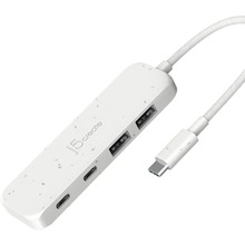 USB-хаб J5CREATE 4-in-1 Natural White (JCH342EW-N)
