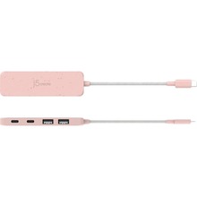 USB-хаб J5CREATE 4-in-1 Earth Rose (JCH342ER-N)