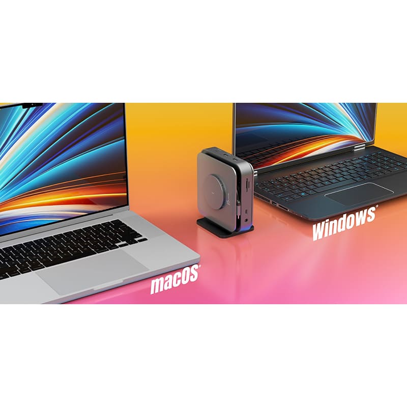 Фото 14 Док-станція J5CREATE 12-in-1 Space Grey (JCD3199-N)